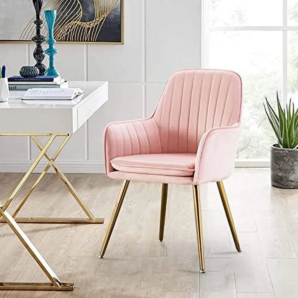 Velvet Accent Chair No Wheels Grey Y730