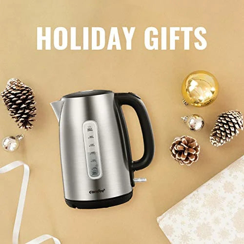 Stainless Steel Cordless Electric Kettle 1500W 1.7 Liter O424317