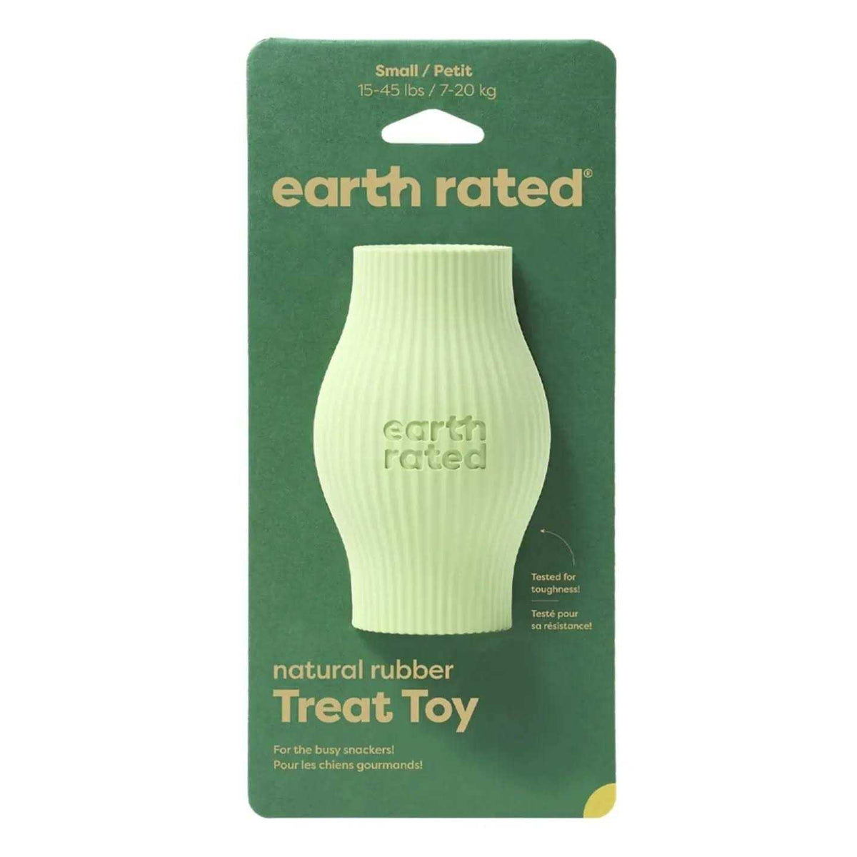 Green Rubber Dog Treat Toy C455