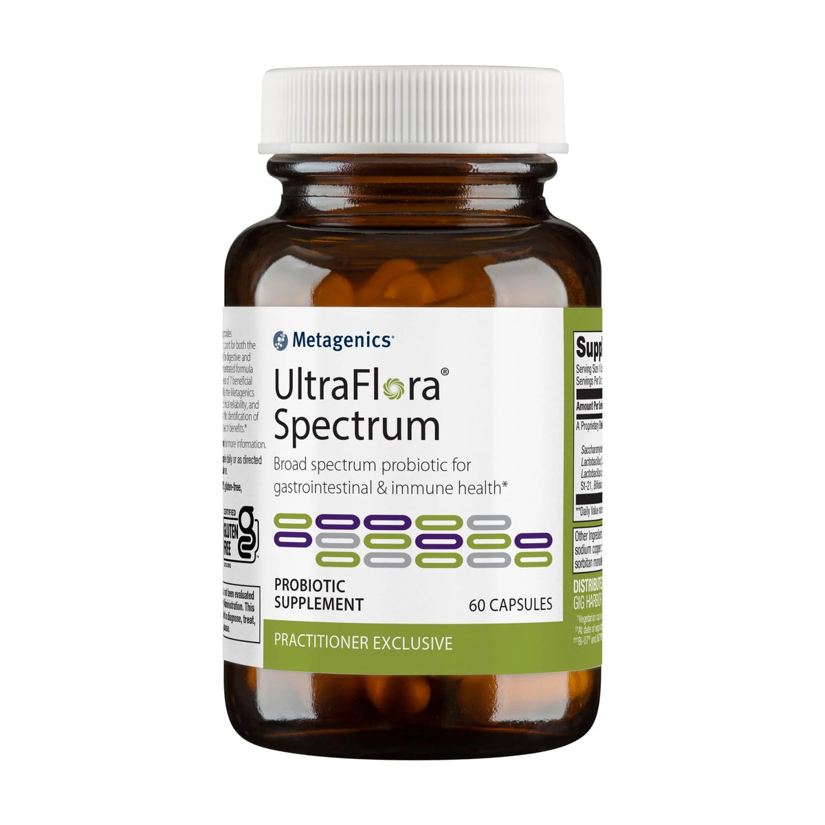 60 Capsules Non-GMO Gluten-Free Probiotic F44480