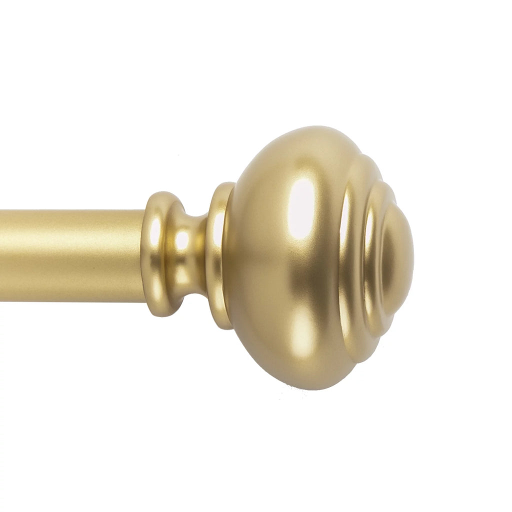 72-144" Curtain Rod with 4 Brackets H39224