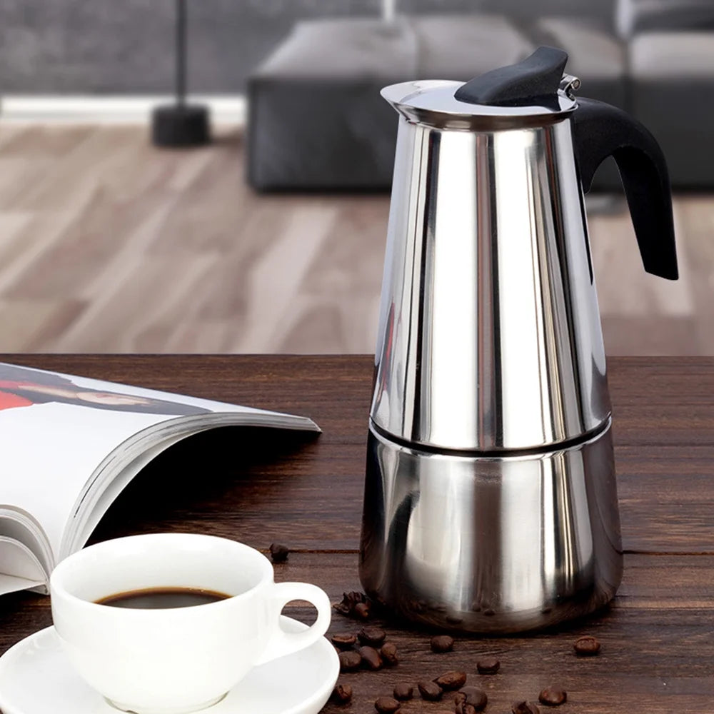 Stainless Steel Portable Electric Coffee Maker W476504