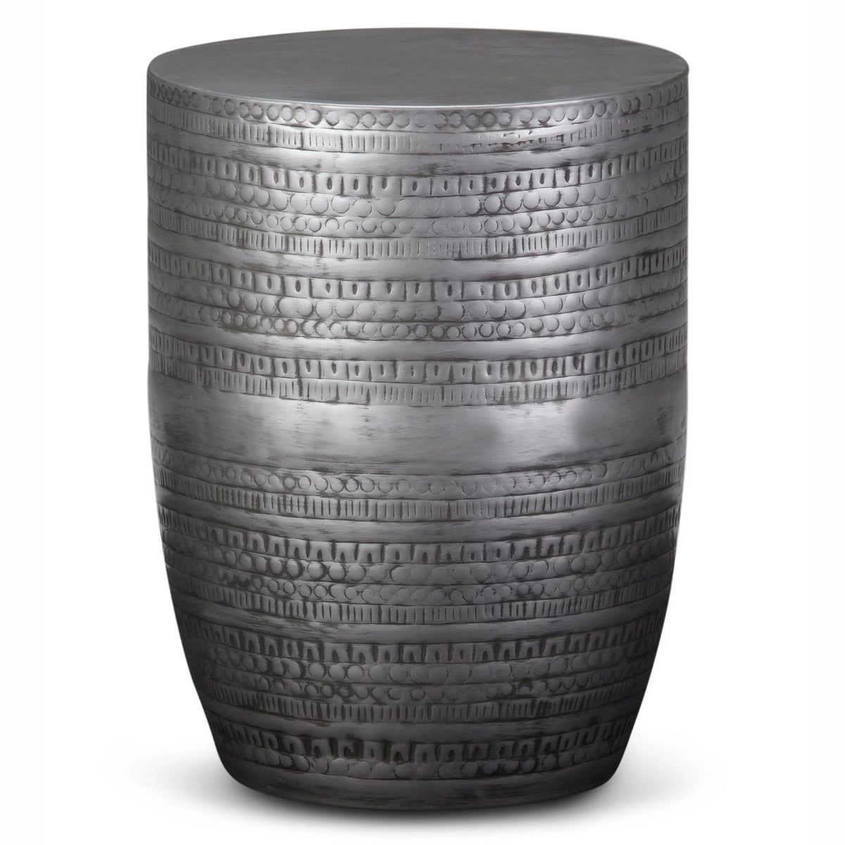 15-inch Metal Accent Side Table E370
