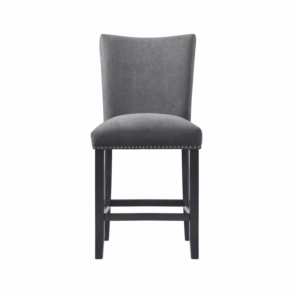 Charcoal Counter Height Side Chair Set K6669