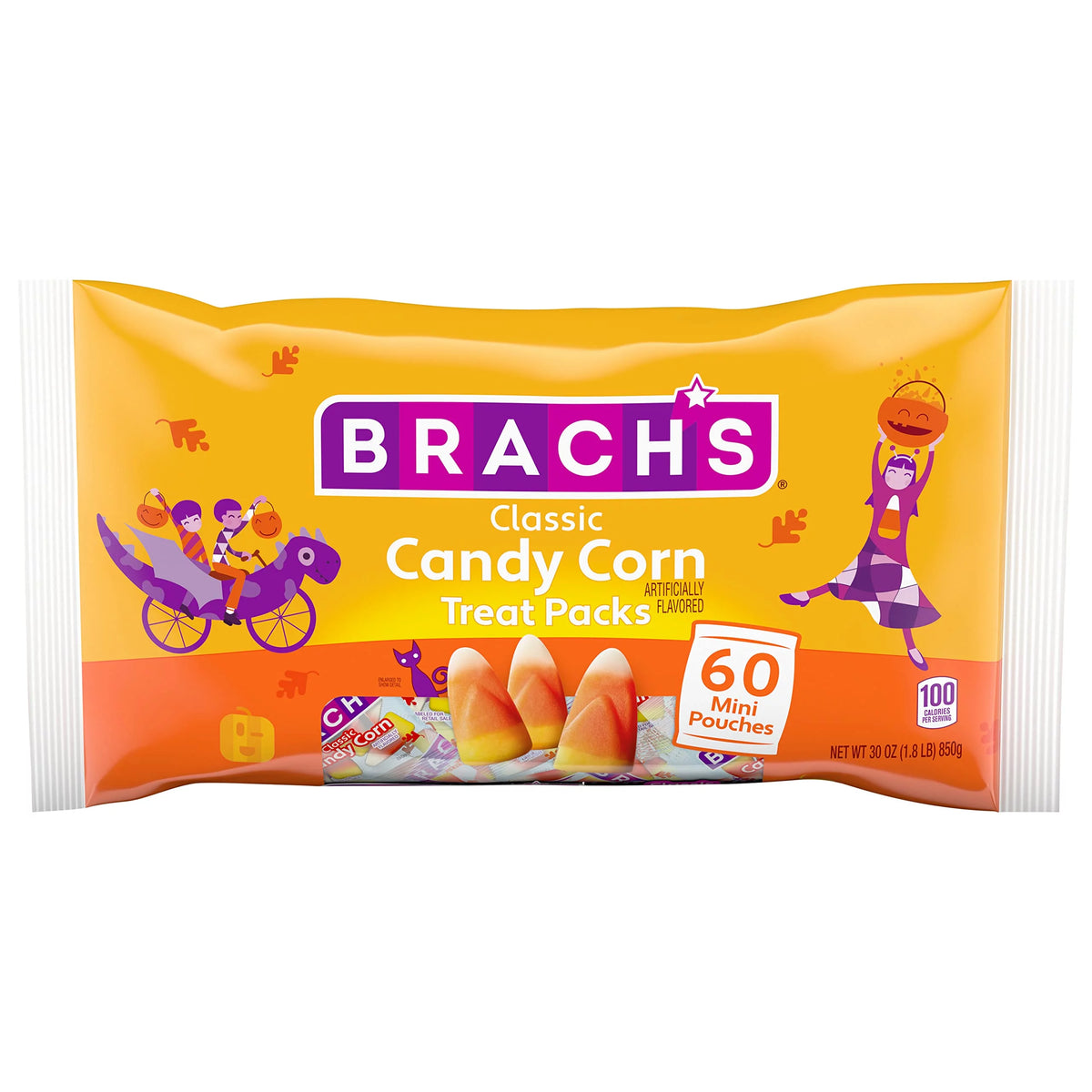 Candy Corn 30 Ounce 60 Count Treat Pouches I788918