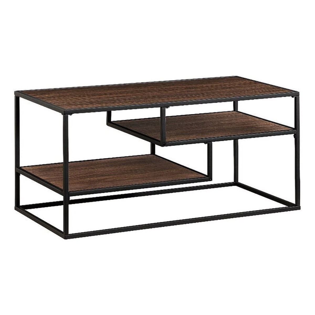 40" Metal and Wood Coffee Table N6987