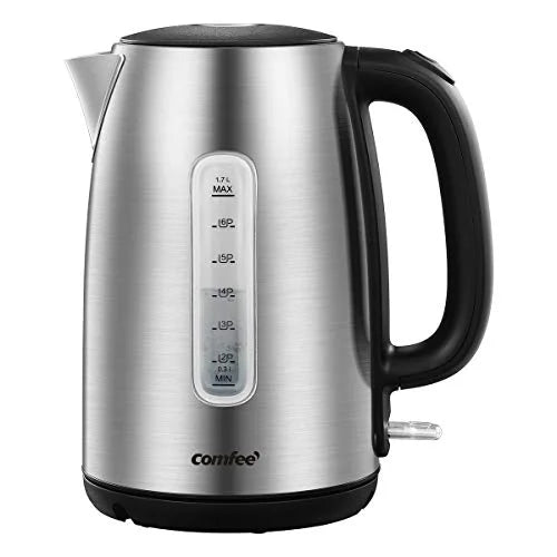 Stainless Steel Cordless Electric Kettle 1500W 1.7 Liter O424317