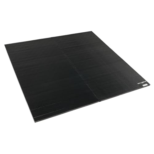 10'x10'x1.25" Black Tatami Martial Arts Mat F82547