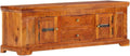 46.8" Solid Acacia Wood TV Stand with Storage B6453