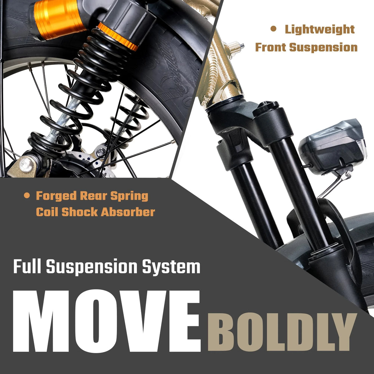 Folding Electric Bike 750W 48V 20Ah Fat Tire U977931