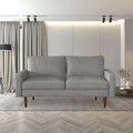 Light Gray Linen Sleeper Sofa M2359
