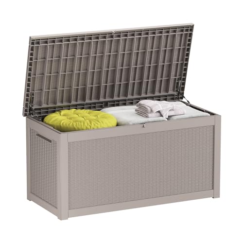 100 Gallon Waterproof Resin Deck Box K8377