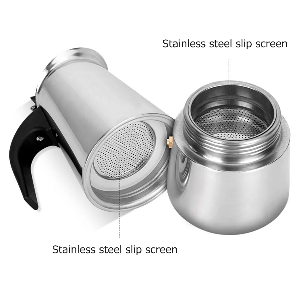 Stainless Steel Portable Electric Coffee Maker W476504