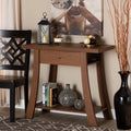Modern Wood 1 Drawer Console Table I747