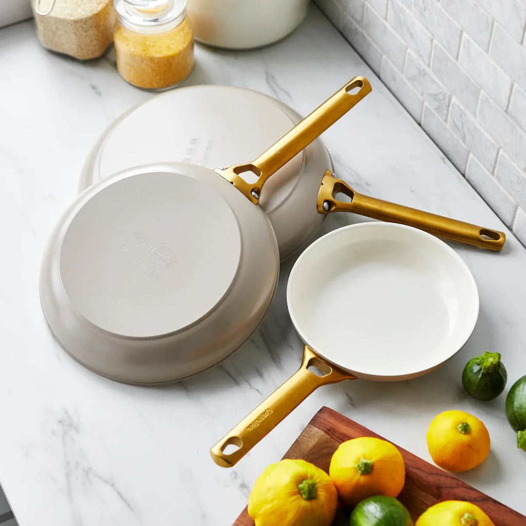 Ceramic Nonstick 8", 10" and 12" Frypan Set R52526