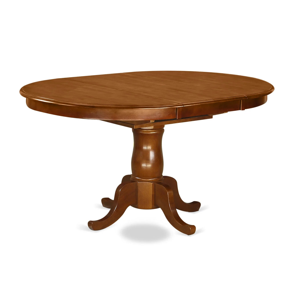 Oval Dining Table with Leaf & 4 Chairs S66236