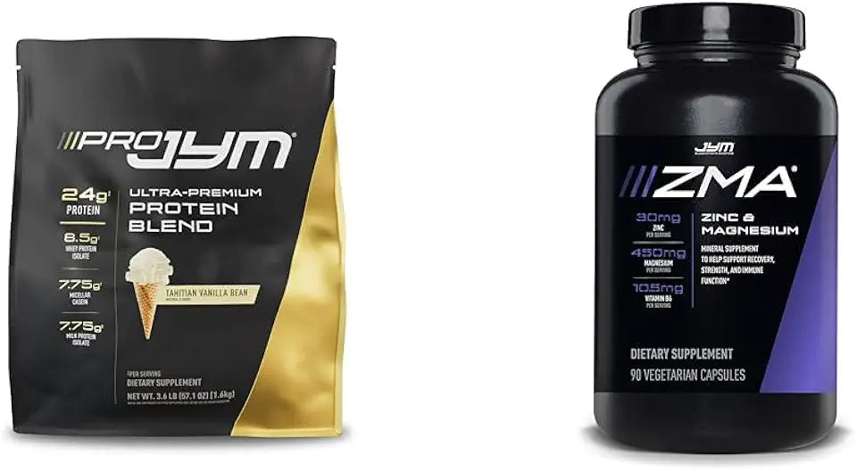 ZMA Zinc Magnesium Vitamin B6 90 Vegetarian Capsules P989