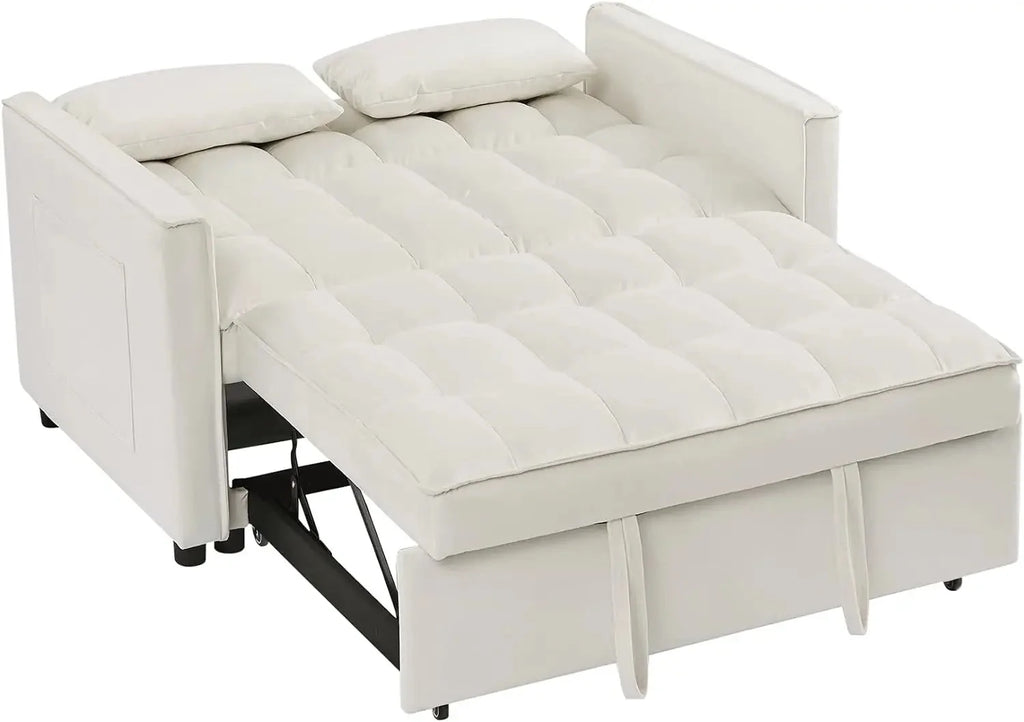 Convertible Sleeper Loveseat Sofa Bed H219