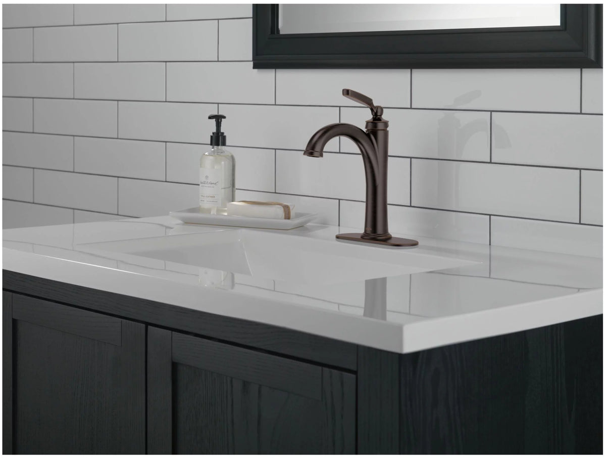 Chrome Single Hole Bathroom Faucet O32226