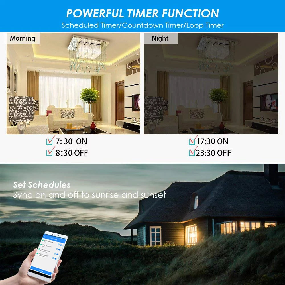WiFi Wall Light Switch D7942