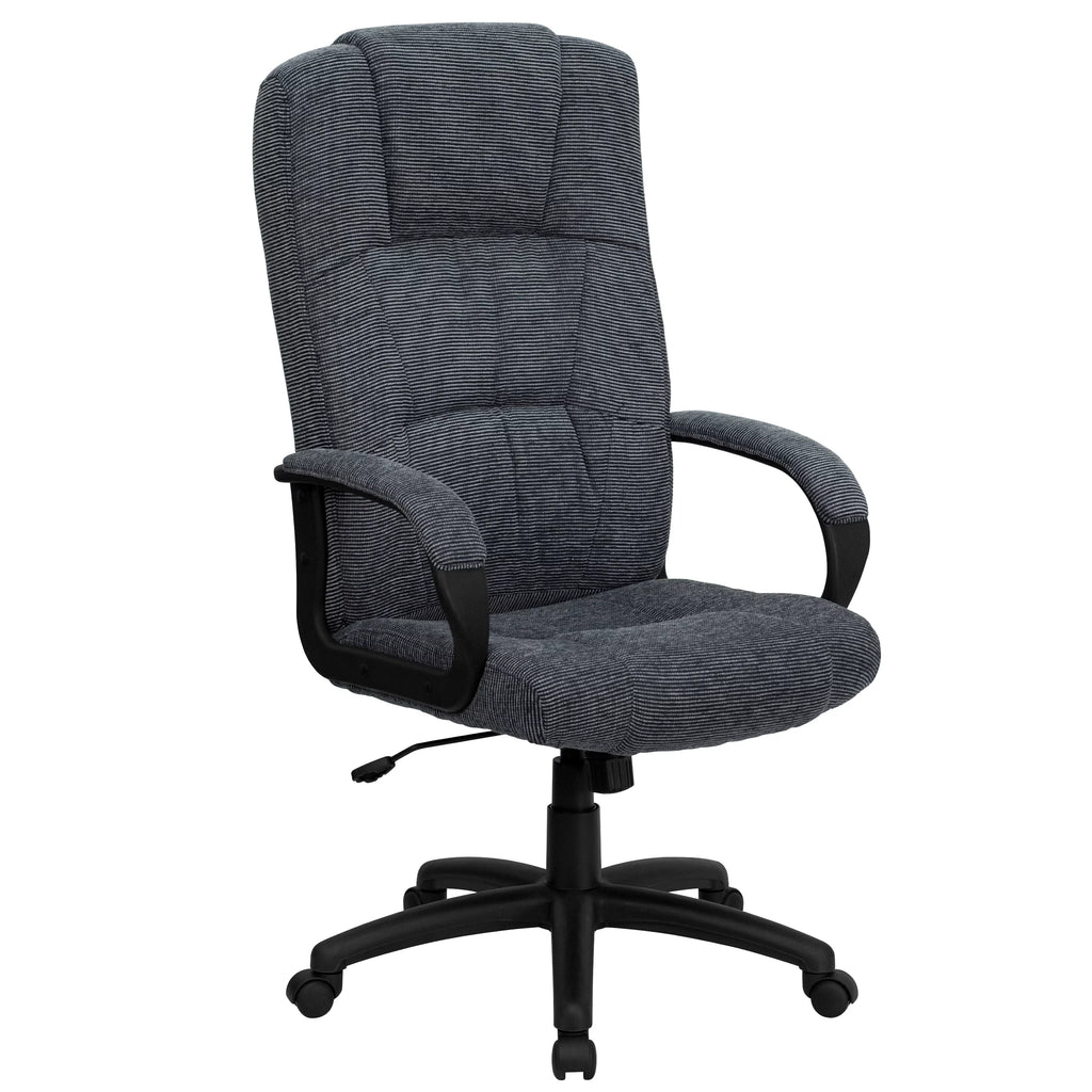 Gray Executive Chair with Swivel H4693