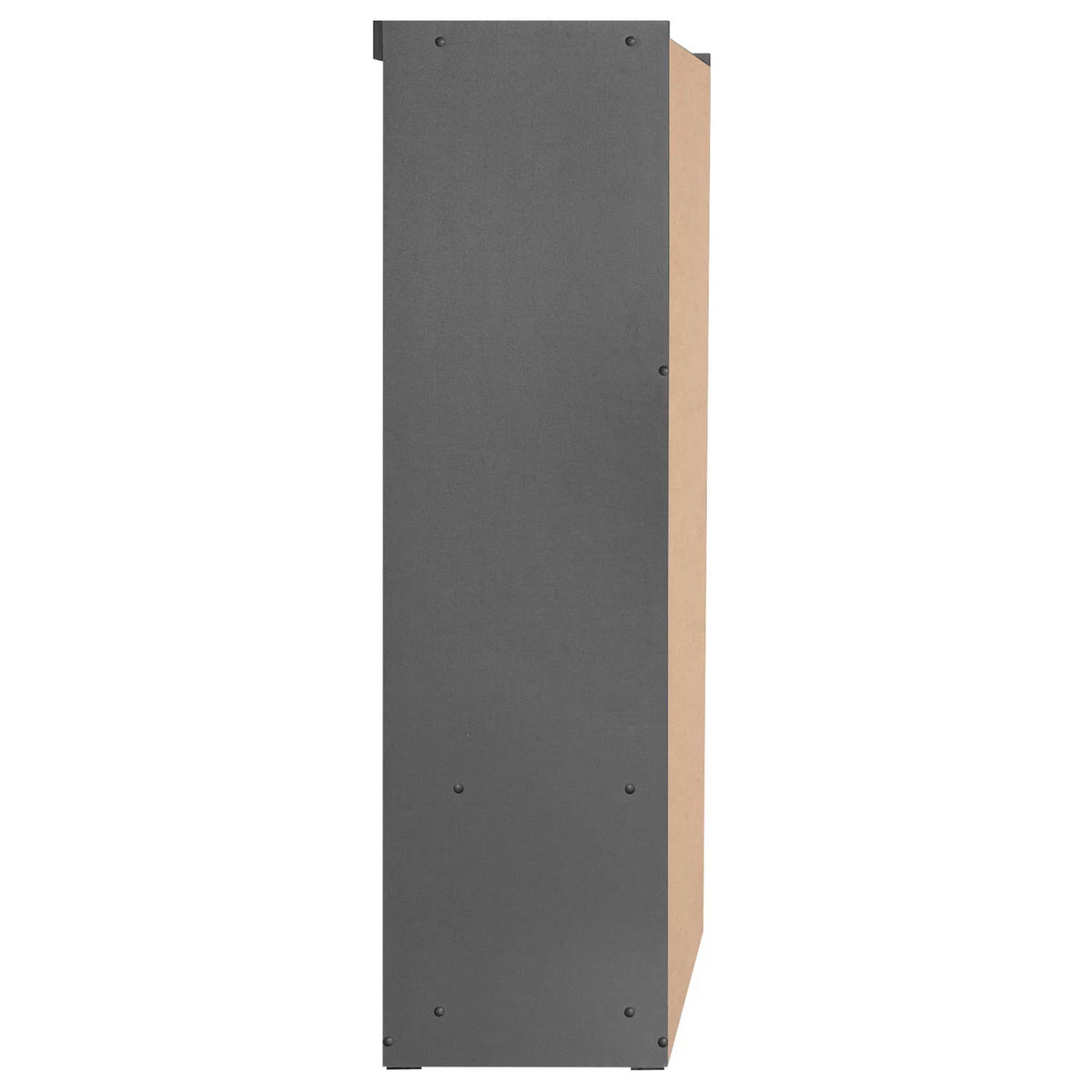 Wood Double Sliding Door Wardrobe A87976