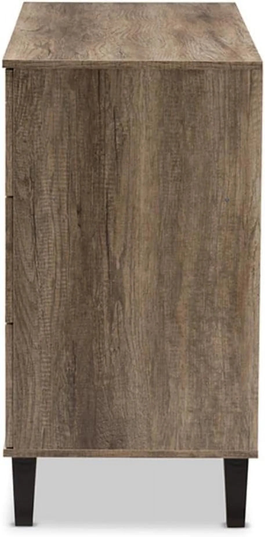 Light Brown Wood 6-Drawer Chest S133855