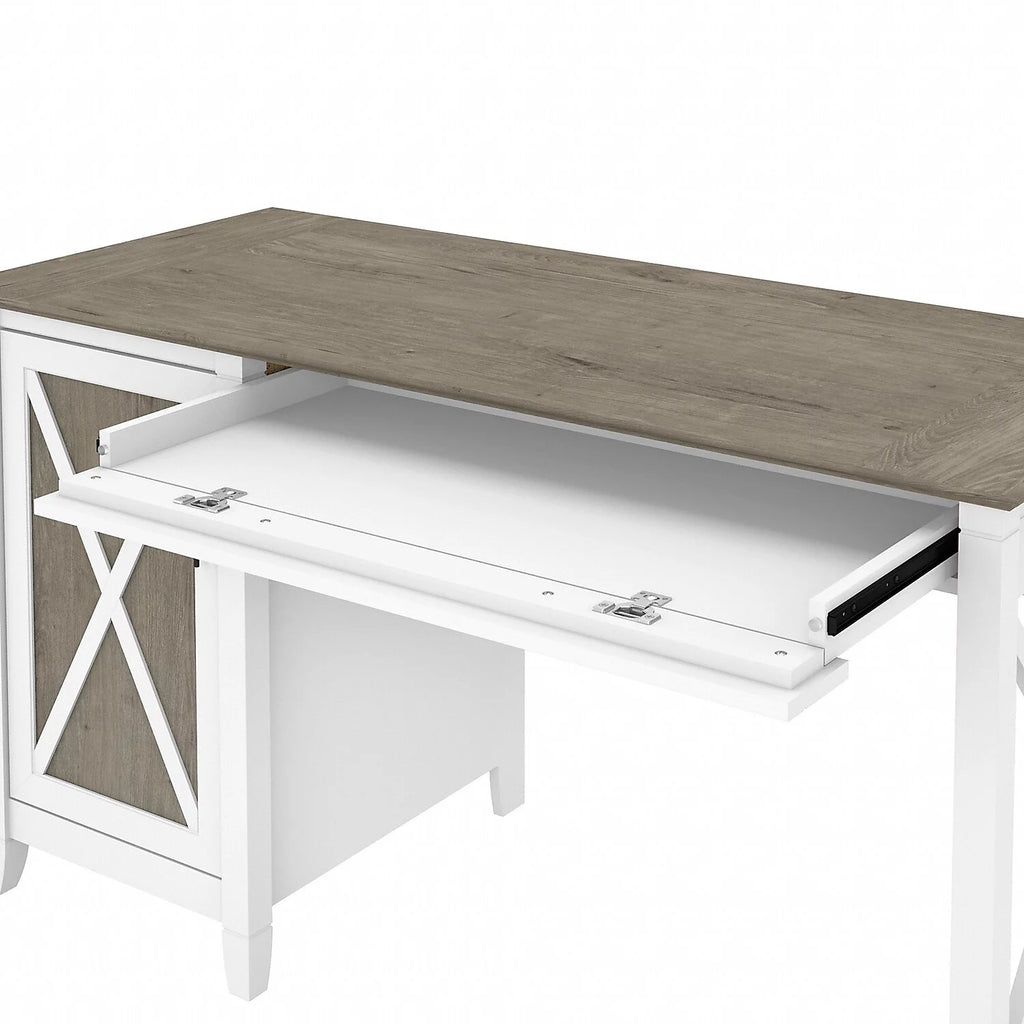 54W Computer Desk with Storage and Office Chair E3461