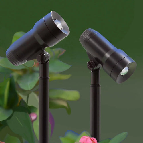 100 Lumen LED Solar Spotlight, 2-Pack V80599