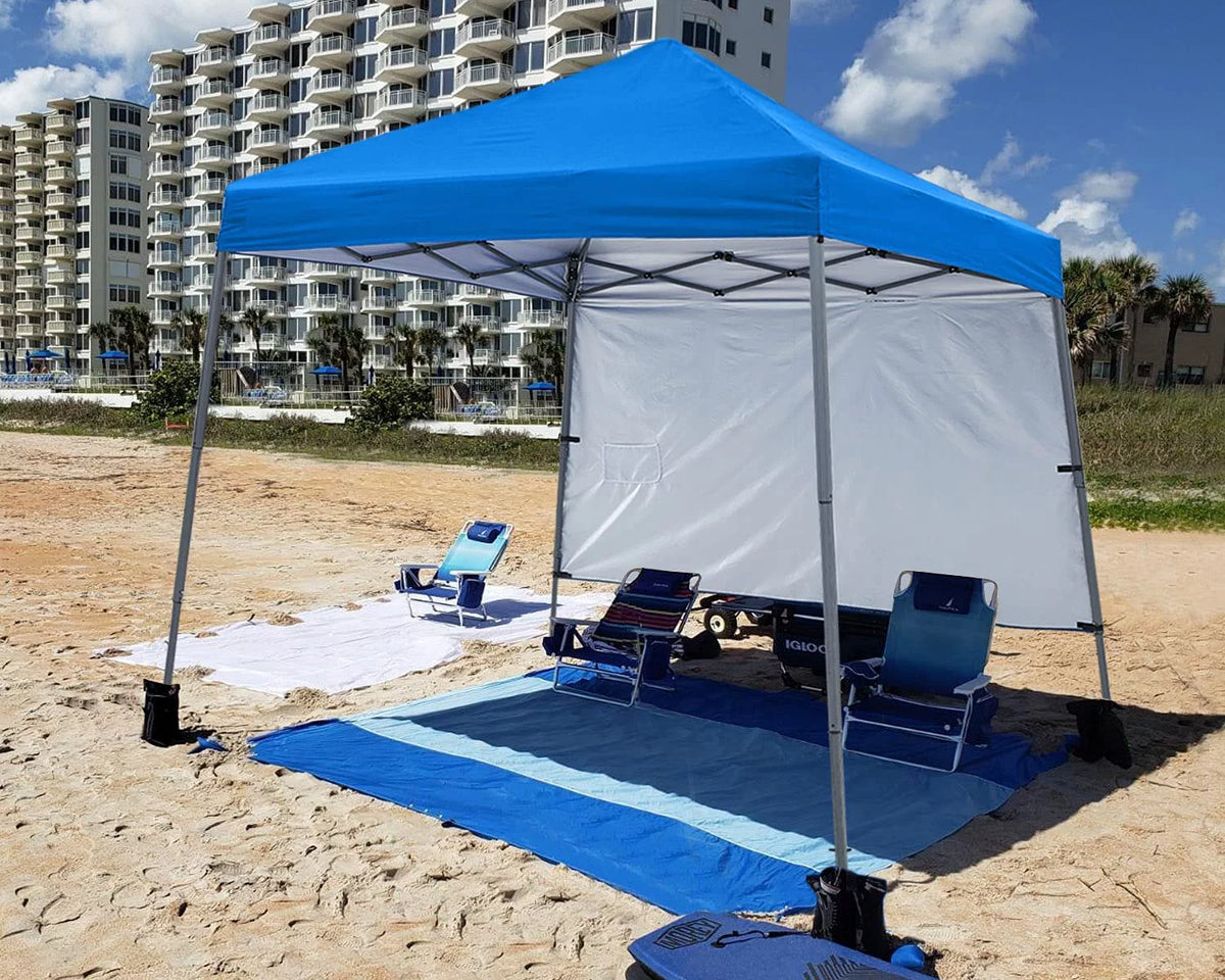 10ft x 10ft Pop Up Canopy Tent with Sidewall K649