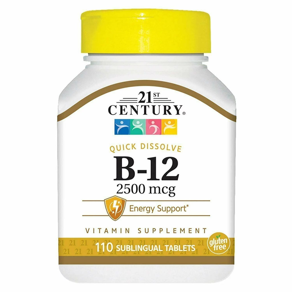 B-12 2500 Mcg Sublingual Tablets Pack of 2 R4569