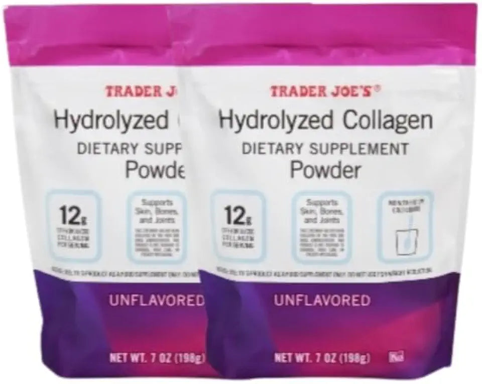 Hydrolyzed Collagen Dietary Supplement Powder 2 Pack 7 oz Each G1977